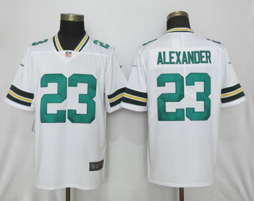 Men Nike Green Bay Packers 23 Alexander White 2017 Vapor Untouchable Limited jerseys